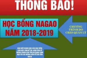 Announcement of the NAGAO Scholarship Program in Vietnam for the 2018-2019