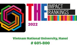 ĐHQGHN tăng điểm trong Bảng xếp hạng ảnh hưởng năm 2022 của THE Impact Rankings
