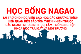 Thông báo về Chương trình Học bổng NAGAO tại Việt Nam năm học 2021-2022