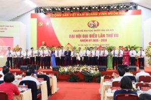 Chúc mừng PGS.TS. Lưu Thế Anh, Bí thư Chi bộ, Viện trưởng Viện Tài nguyên và Môi trường được Đại hội tín nhiệm bầu vào Ban chấp hành Đảng bộ Đại học Quốc gia Hà Nội lần thứ VII, nhiệm kì 2025 – 2030