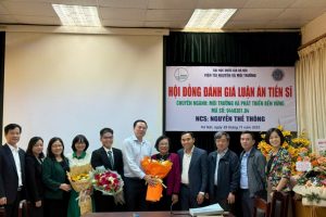 HỘI ĐỒNG ĐÁNH GIÁ LUẬN ÁN TIẾN SĨ CHO NCS NGUYỄN THẾ THÔNG