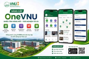 OneVNU nâng cấp hàng loạt tiện ích, đồng hành cùng hơn 17.000 sinh viên tại Hòa Lạc
