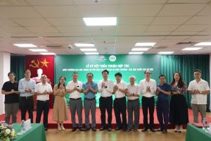 Viện Tài nguyên và Môi trường và Trường Đại học Đông Đô ký kết Biên bản ghi nhớ hợp tác về đào tạo và nghiên cứu khoa học